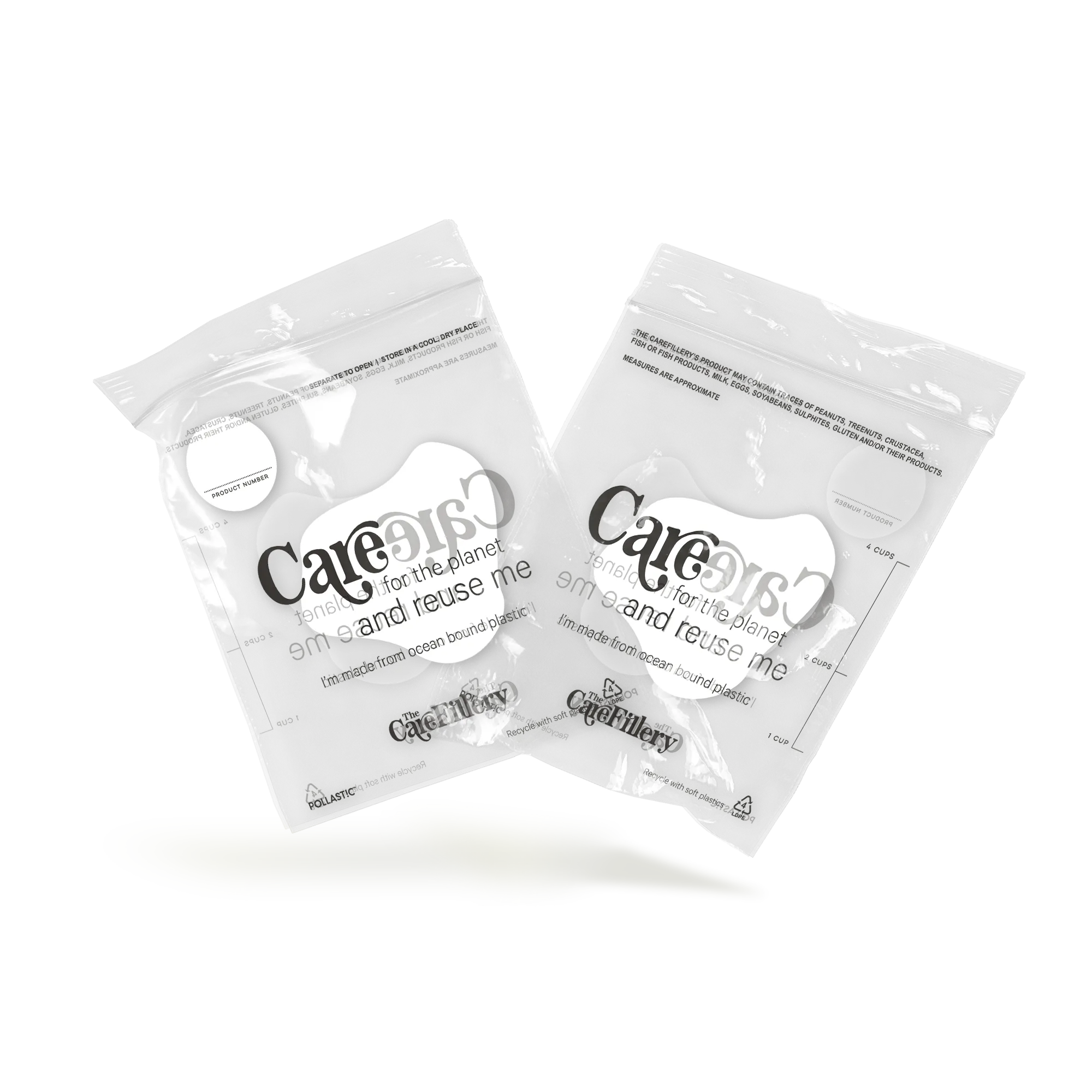 Custom POLLAST!C Resealable Bags