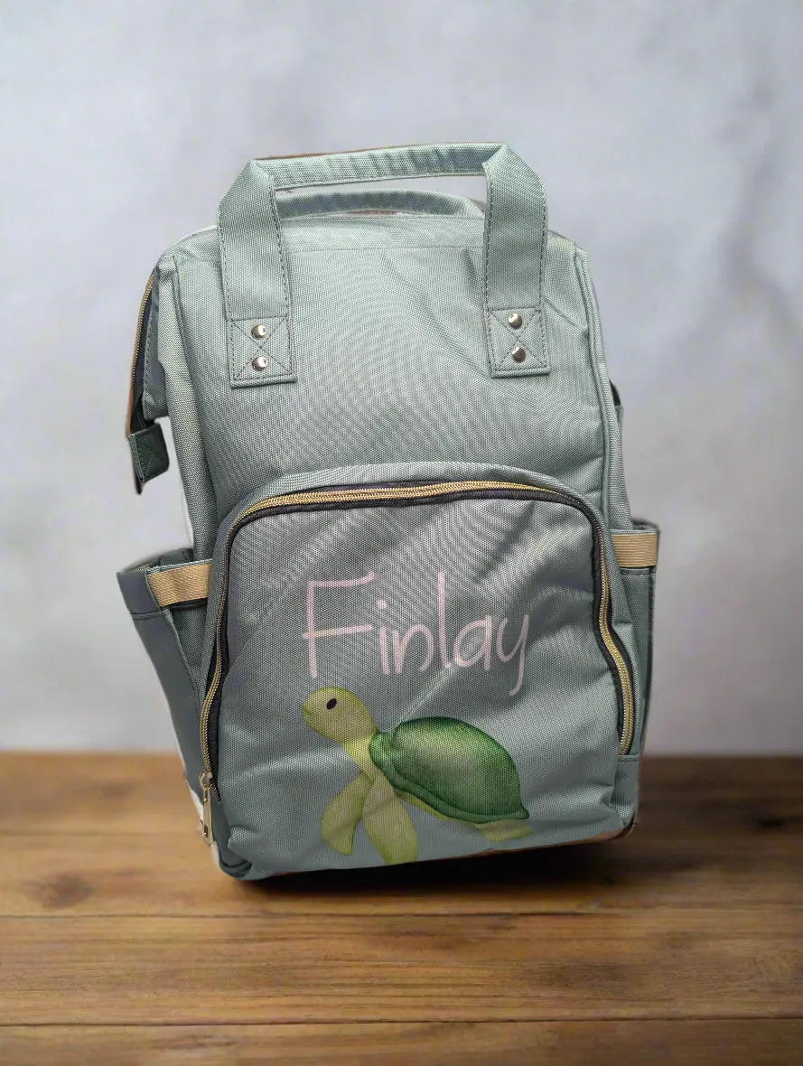 Personalised & Customised -  Backpack Baby Changing Bag