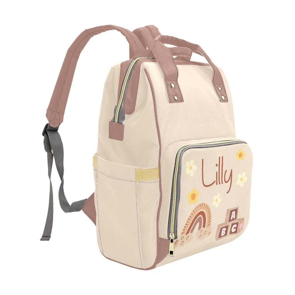 Personalised & Customised -  Backpack Baby Changing Bag