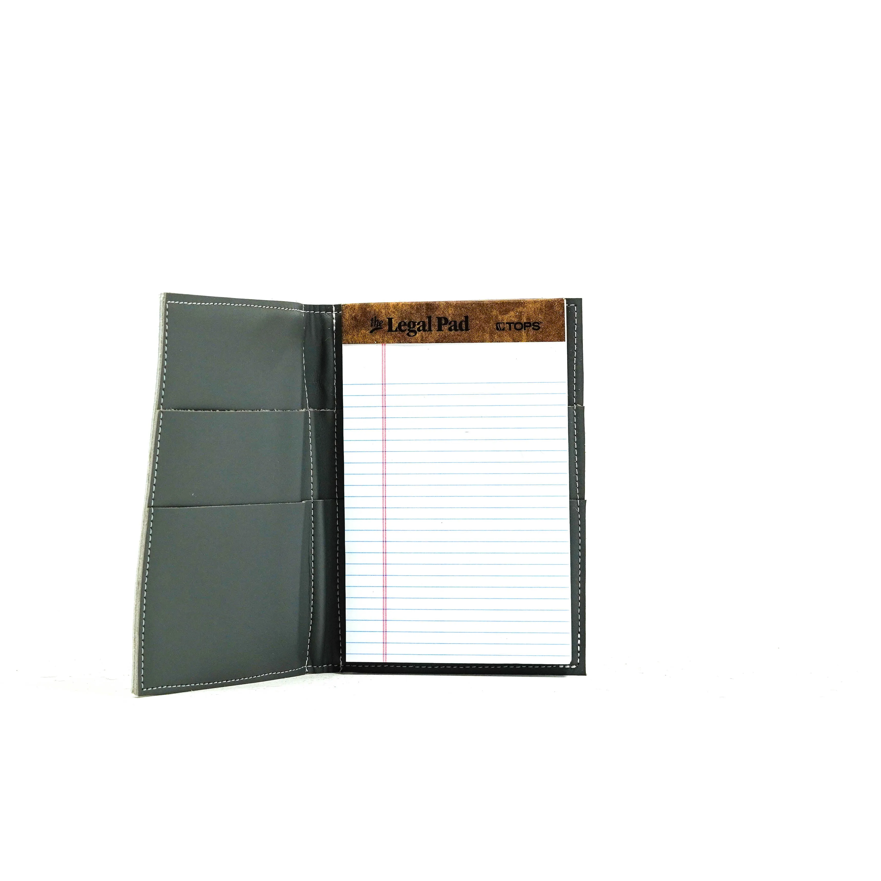 Small Notepad Cover - Black & White w/ No Embossed